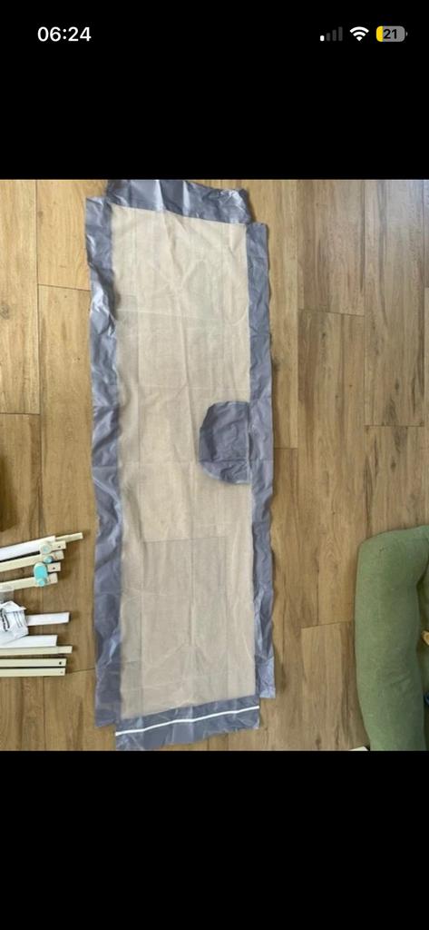 Twee bedhekjes nieuw in doos, Ophalen of Verzenden, Nieuw, 180 cm of meer, 85 tot 100 cm