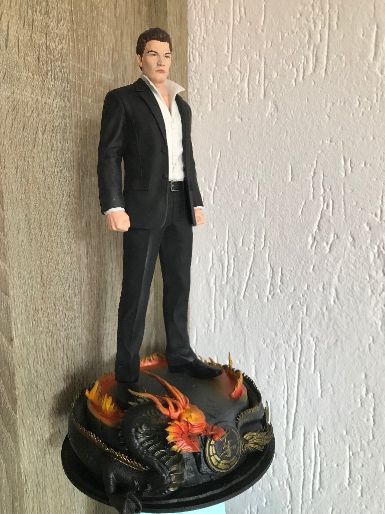 3D-GEPRINT & HANDGESCHILDERD KIRYU BEELD – 31 CM, Ophalen, Nieuw, Fantasy