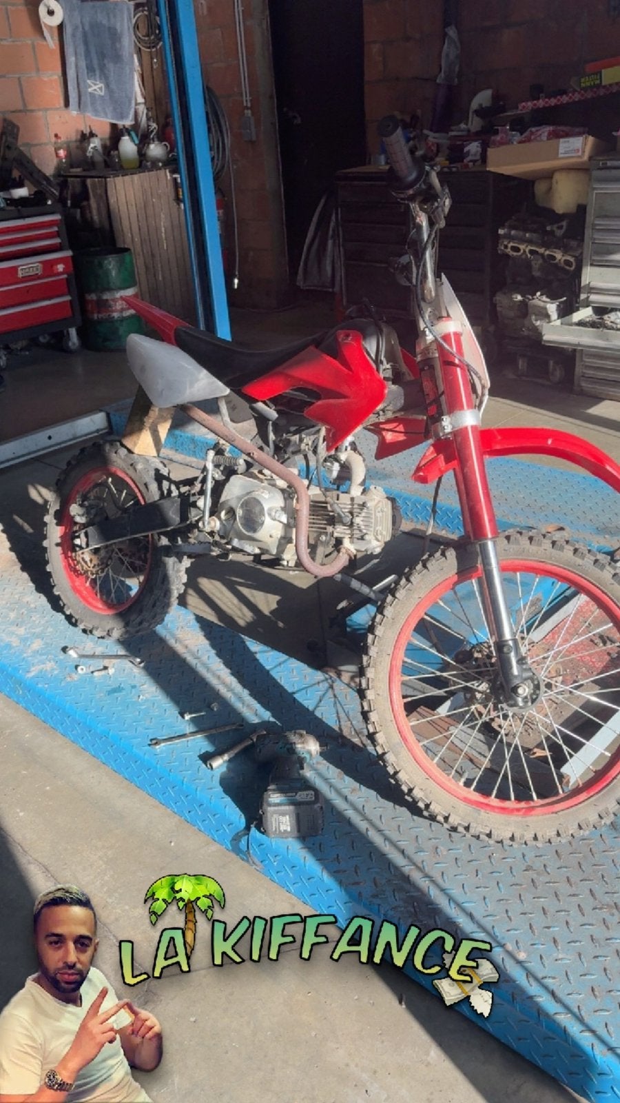 Pitbike 125cc 4t, Gebruikt, Ophalen, Overige merken