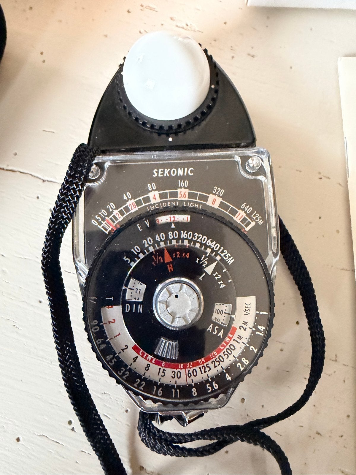 Sekonic Studio Deluxe L-398 Lichtmeter met doos en handleidi, Sekonic, Lichtmeter, Ophalen of Verzenden, Zo goed als nieuw