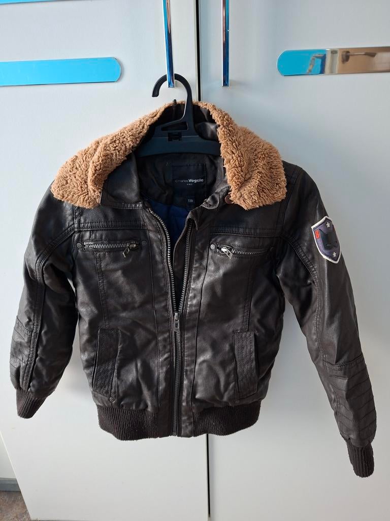 Stoere Charles Vögele KIDS pilotenjas maat 116, Ophalen of Verzenden