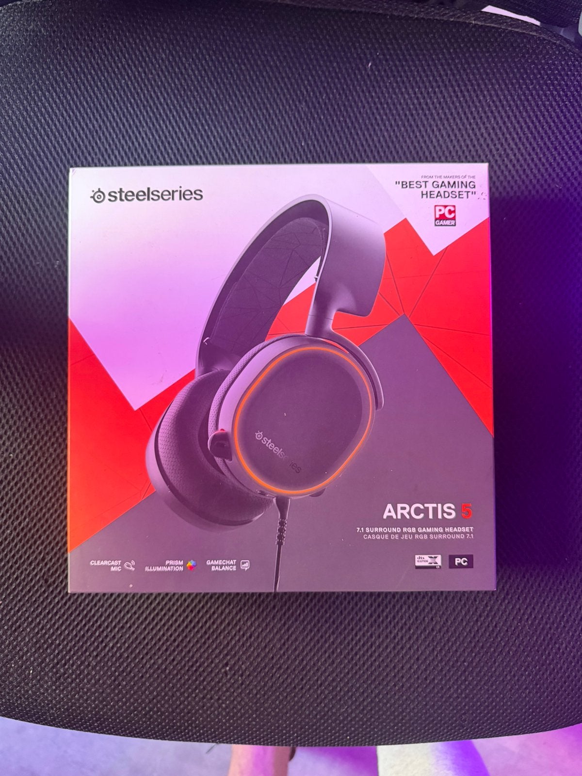 SteelSeries Arctis 5 RGB Gaming Headset, Computers en Software, Ophalen of Verzenden