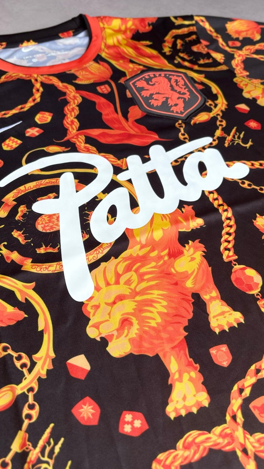 Uniek Patta Nederlands Elftal Trainingsshirt 2voor €50,-, Kleding | Heren, T-shirts, Verzenden, Nieuw, Maat 52/54 (L), Meerkleurig