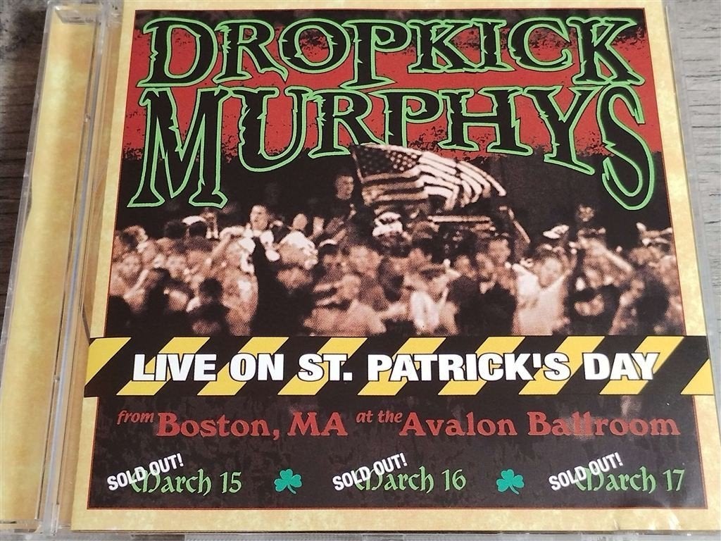 Dropkick Murphys ‎– Live On St. Patrick\'s Day, Ophalen of Verzenden, Zo goed als nieuw, Poprock