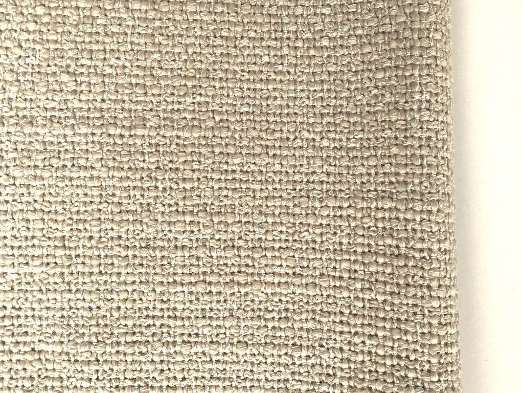 De Ploeg Meru 91 beige+roomwit; restant meubelstof, Wol, 120 cm of meer, Beige, Nieuw