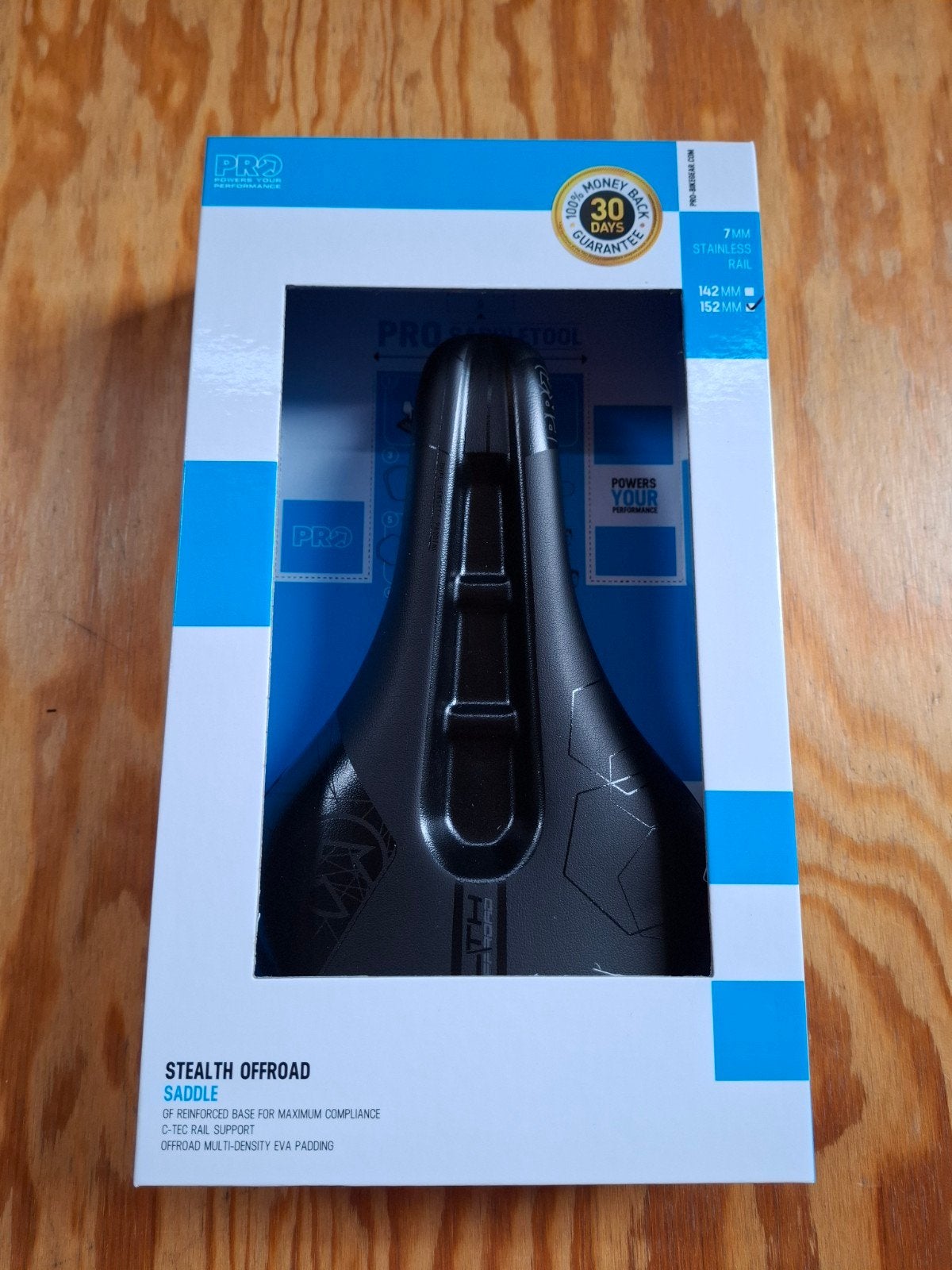 Pro Stealth Offroad 152mm zadel NIEUW, Fietsen en Brommers, Info@pro.nl, Nieuw, Ophalen of Verzenden, Pro
