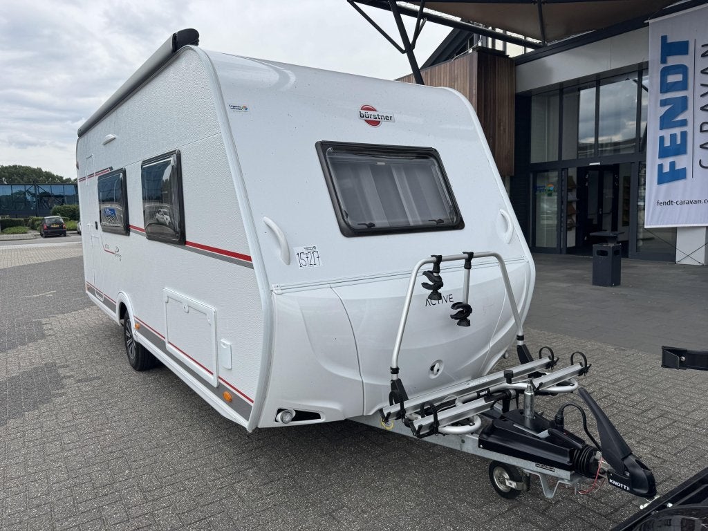 Bürstner Premio Life 480 TS 2024 MOVER + LUIFEL!!!, Caravans en Kamperen, Schokbreker, Overige typen, Bedrijf, Treinzit