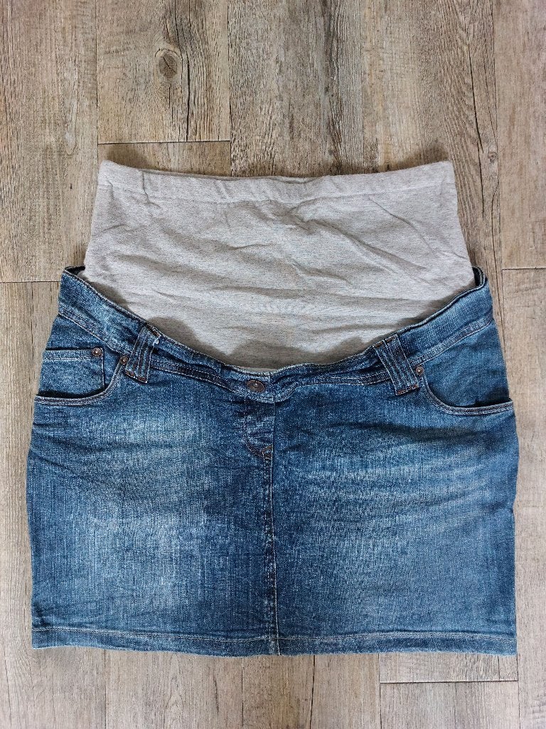 Zwangerschaps jeans rok maat 40 (Miss Etam), Kleding | Dames, Positiekleding, Maat 38/40 (M), Blauw, Rok, Ophalen of Verzenden