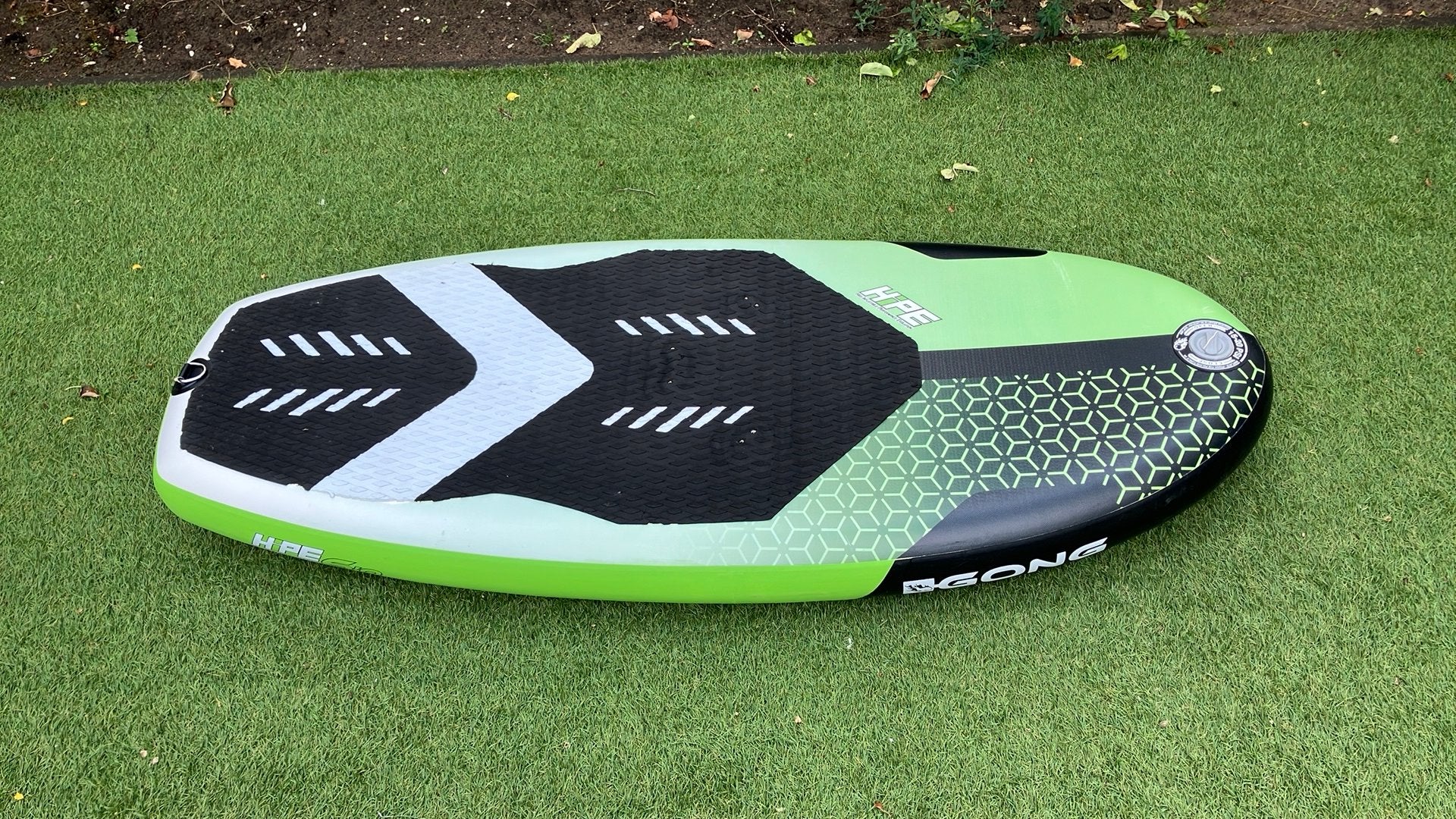 Gong HiPE wingfoil board 160L opblaasbaar en reistas, Ophalen, Gebruikt, Wingsurf-board