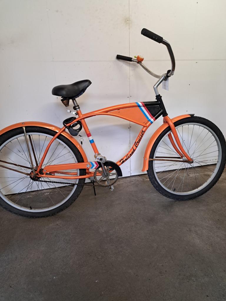 Holland Cruiser 24 inch - Ideaal voor de voetballiefhebber!, Overige merken, Terugtraprem, Gebruikt, Minder dan 49 cm