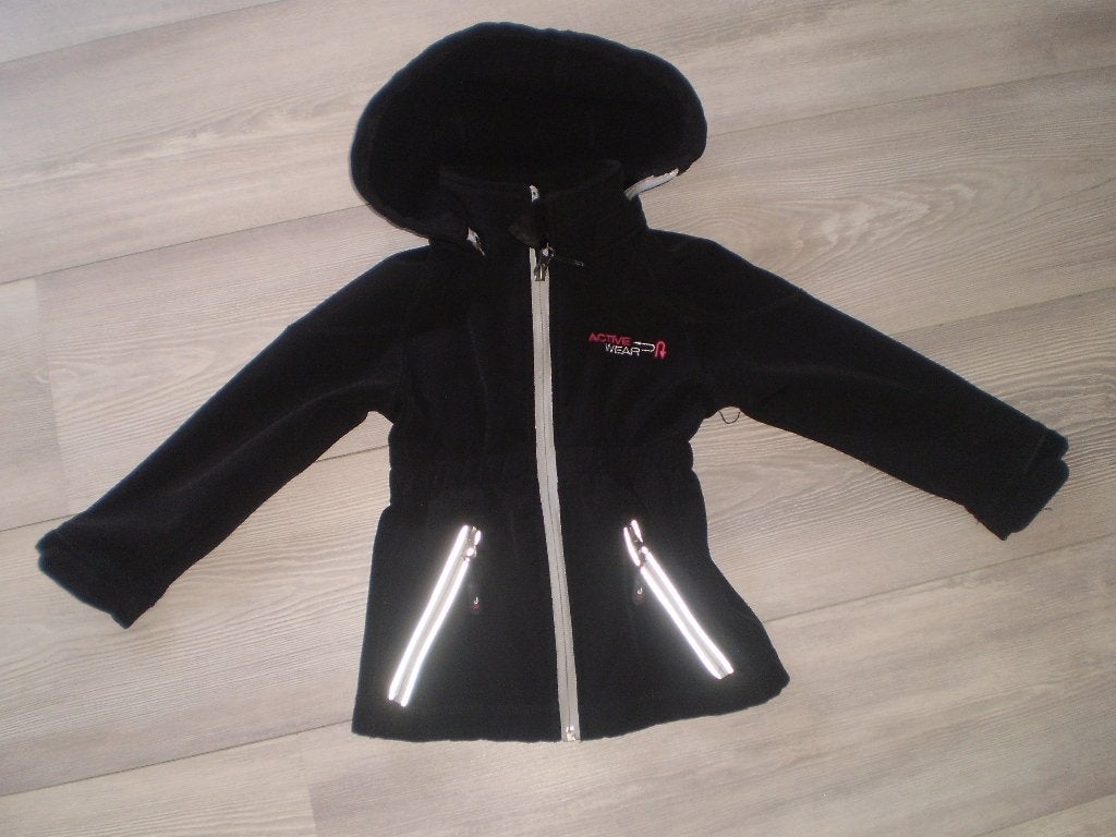 ACTIVE WEAR soft shell jasje maat 92, Kinderen en Baby's, Kinderkleding | Maat 92, Ophalen, Active wear, Meisje, Zo goed als nieuw