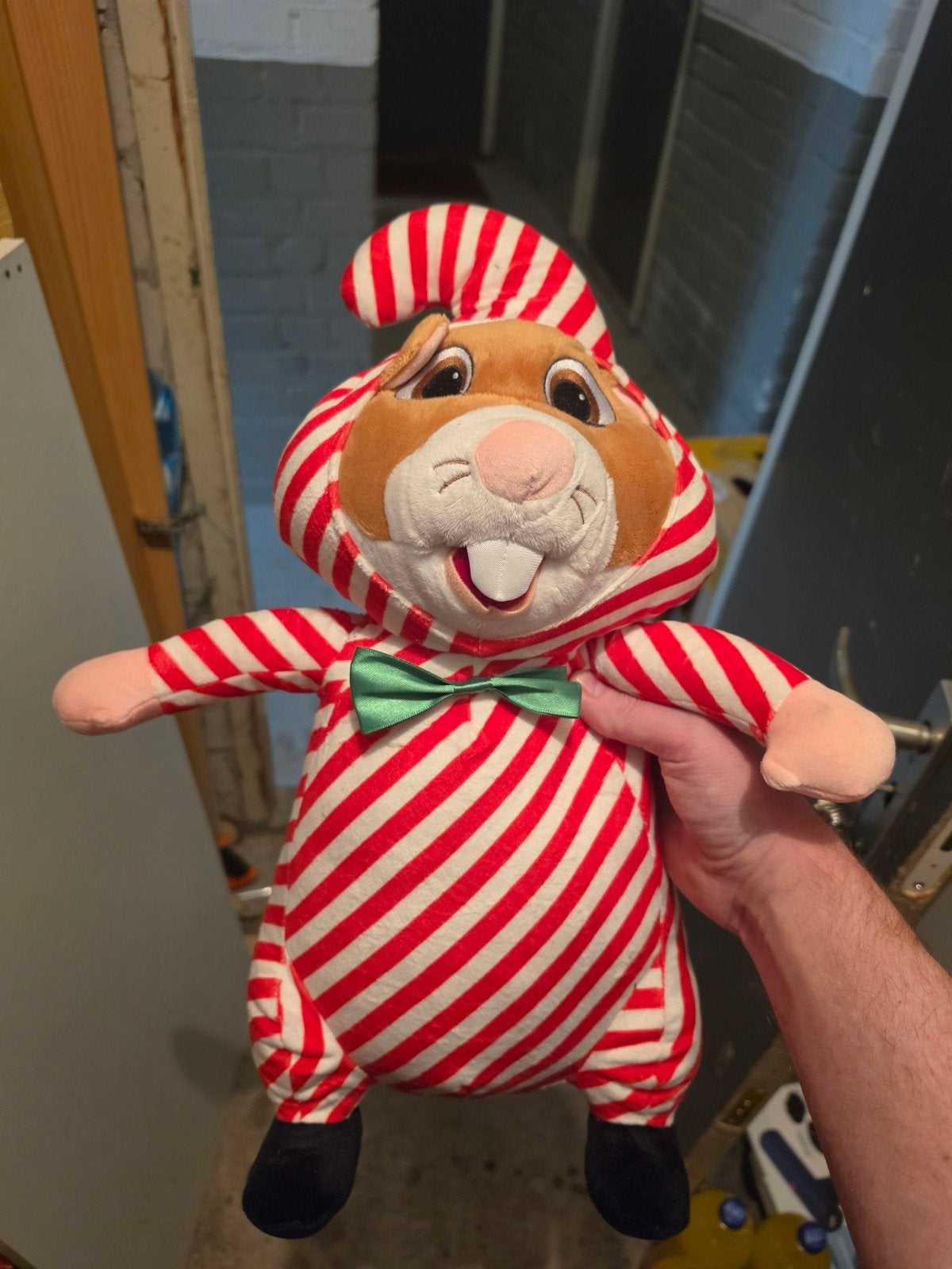 AH Hamster kerst zuurstok XL, Verzamelen, Ophalen of Verzenden, Zo goed als nieuw, Overige typen