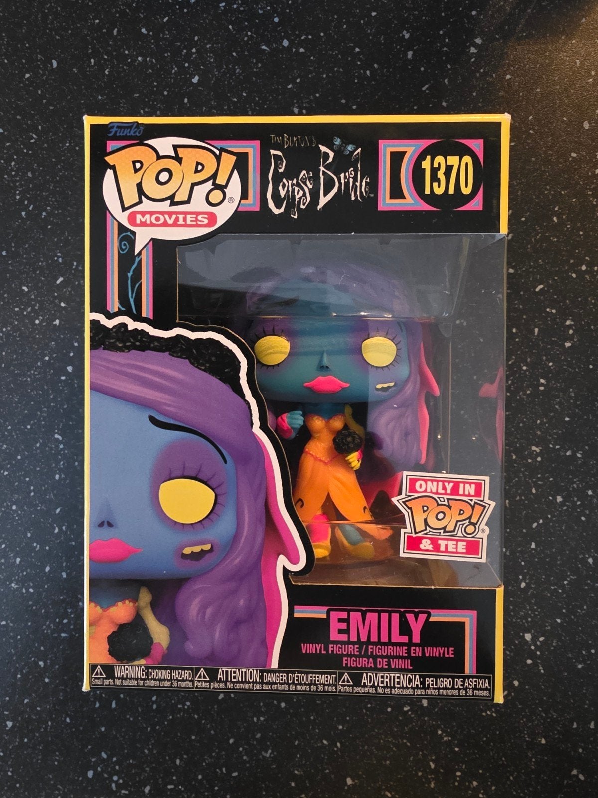 Funko Pop! Emily Corpse Bride #1370 - Only in Pop! & Tee, Ophalen of Verzenden, Zo goed als nieuw