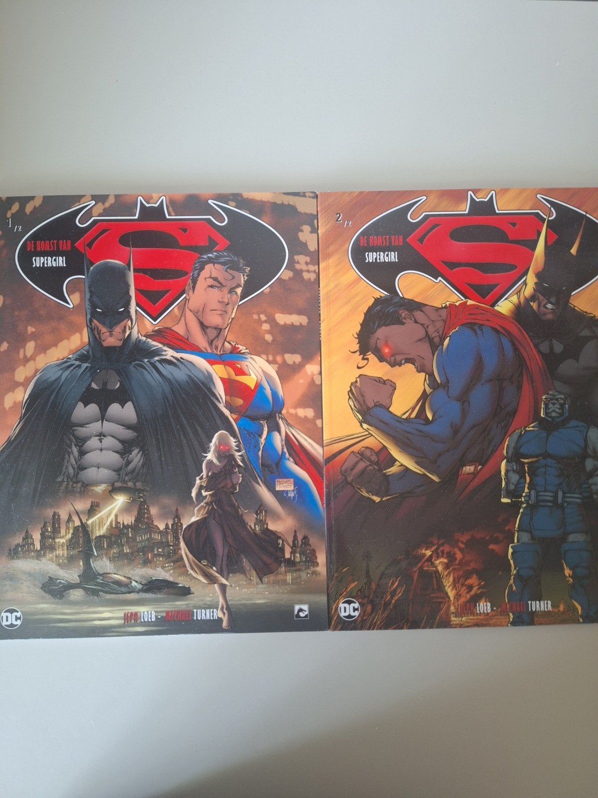 Superman/Batman: De Komst van Supergirl (complete reeks), Boeken, Jeph Loeb, Michael Turner, Amerika, Complete serie of reeks