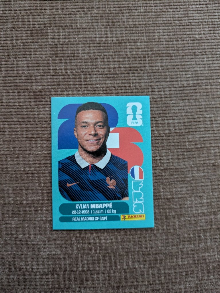 Mbappe WK sticker album 2026, Ophalen, Nieuw, Sticker