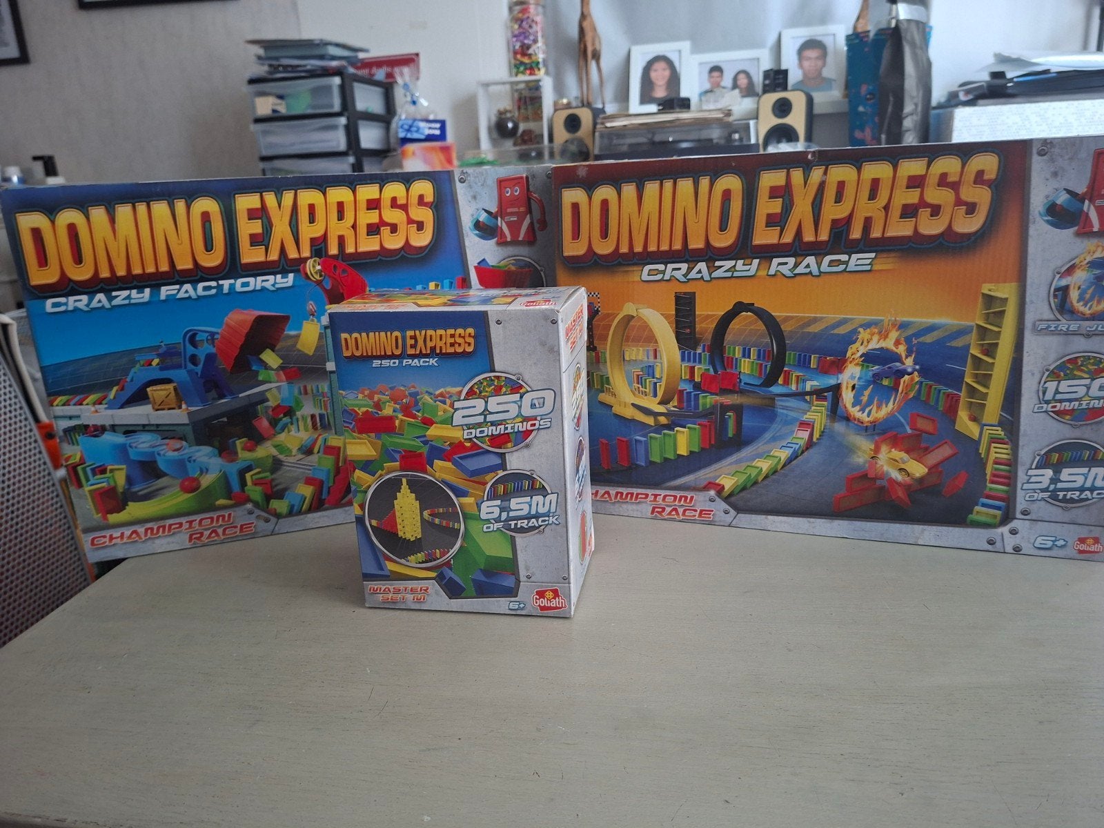 Domino Express: Crazy Factory, Crazy Race & 250-delige set, Ophalen