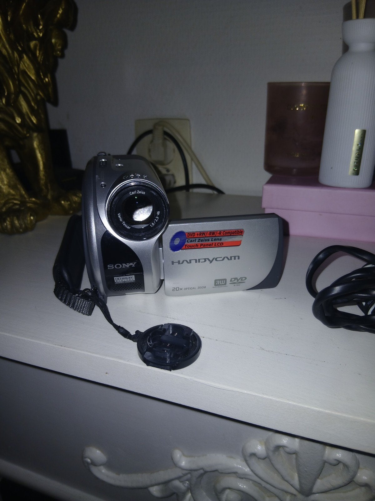 sony Handycam DCR-TRV250 Camcorder 460, Dvd, 20x of meer, Ophalen of Verzenden, Zo goed als nieuw