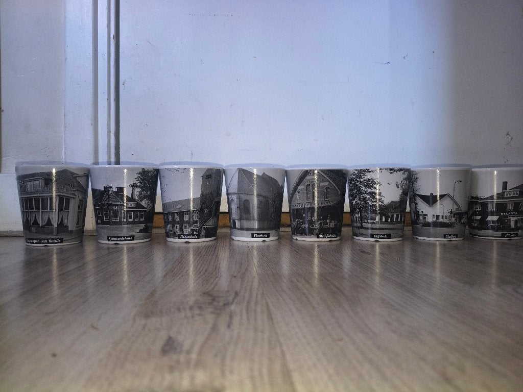 Koffie kopjes, Huis en Inrichting, Keuken | Servies, Ophalen, Overige merken, Zo goed als nieuw, Overige stijlen