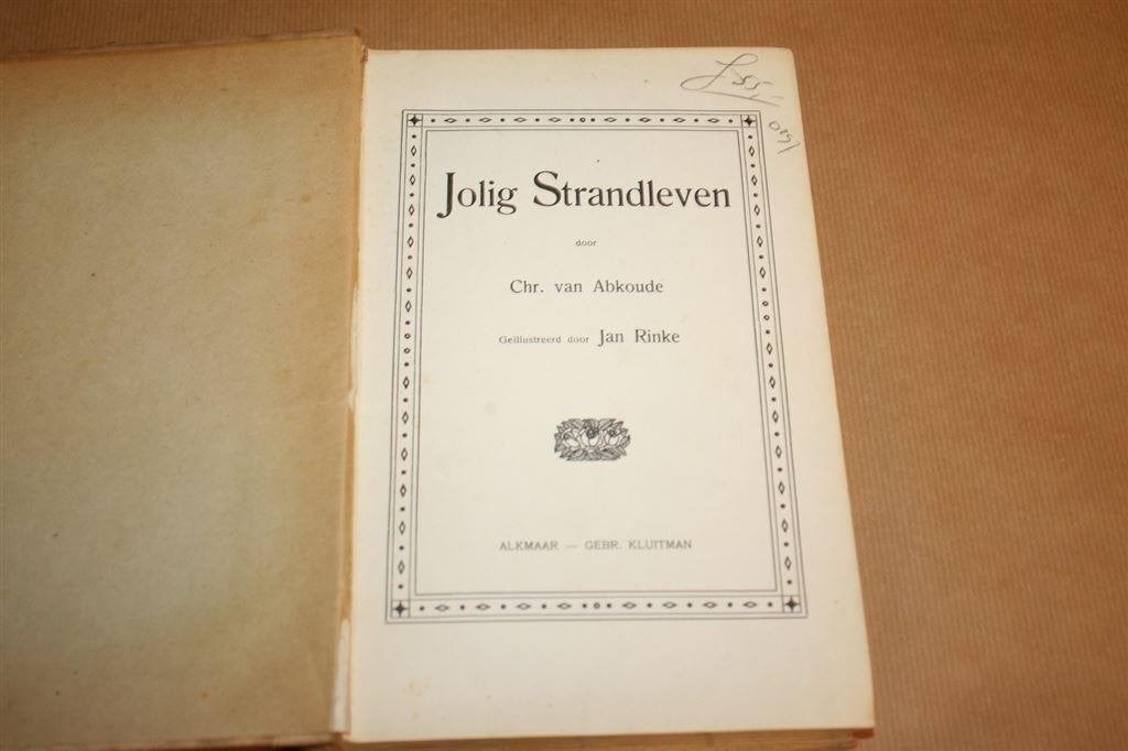 Jolig strandleven. Kramer. Abkoude. Kluitman 1916., Ophalen of Verzenden, Gelezen