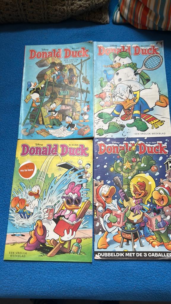 Donald Duck boeken, Europa, Meerdere comics, Ophalen, Gelezen