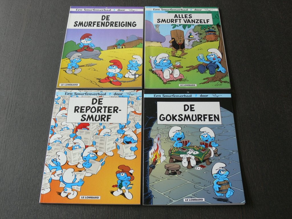 De Smurfen - deel 21, 23 en 24, Boeken, Meerdere stripboeken, Ophalen of Verzenden, Zo goed als nieuw