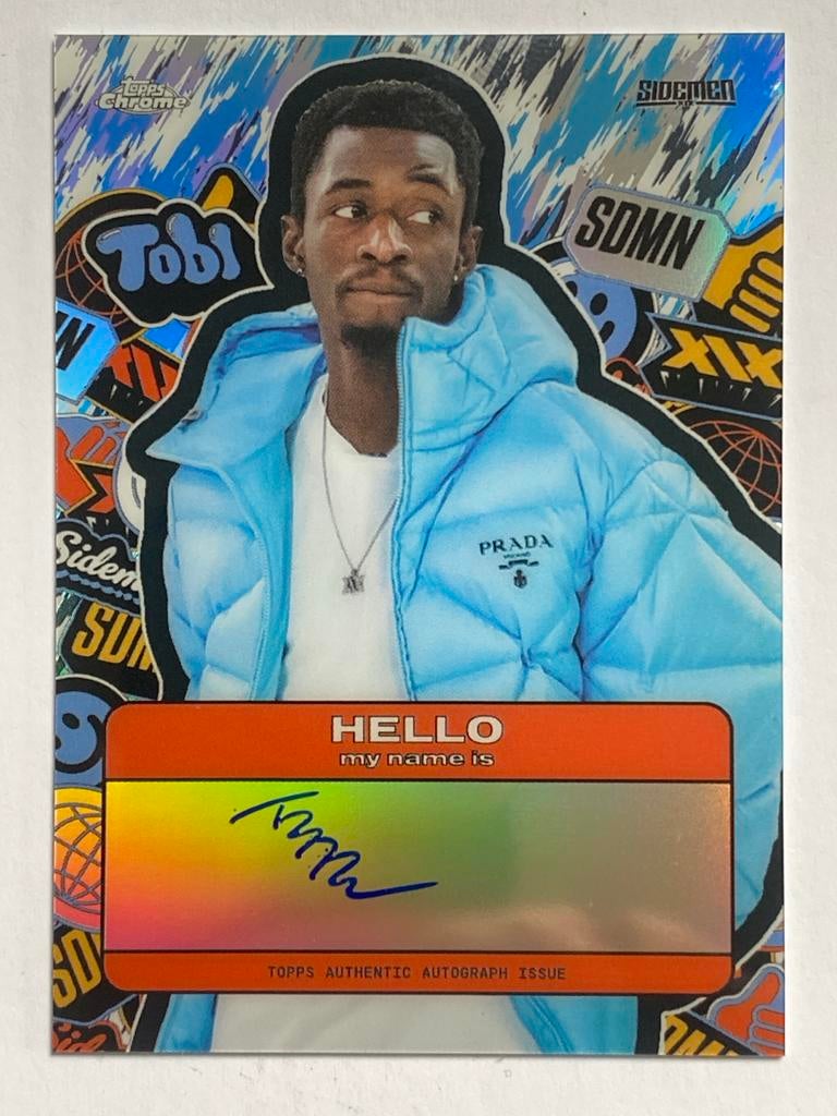 Topps Chrome Sidemen TBJZL Autograph Kaart 32/99, Ophalen of Verzenden, Zo goed als nieuw, Plaatje