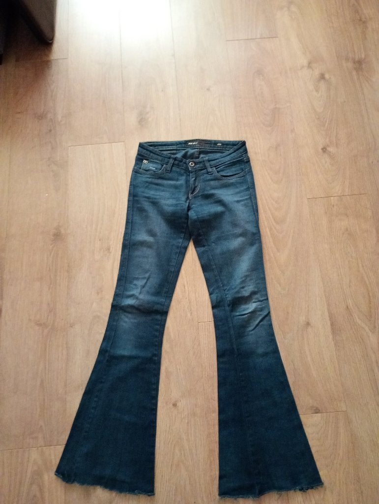Mooie donkerblauwe spijkerbroek mt 36 Miss Sixty, Blauw, Zo goed als nieuw, W28 - W29 (confectie 36), Miss sixty