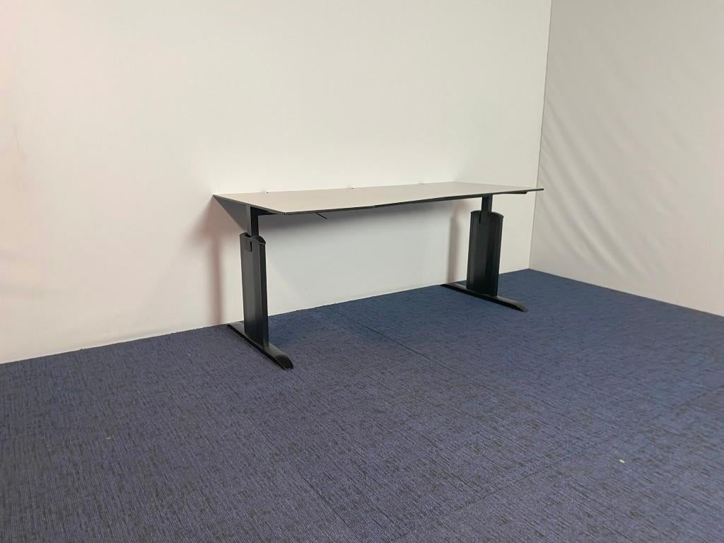 12 x Wingbureau Lensvelt Compass, 180 x 90/80 cm., Huis en Inrichting, Bureaus, Ophalen, In hoogte verstelbaar, Gebruikt, Computerbureau