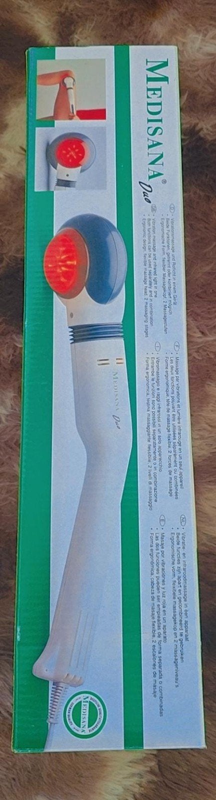 Medisana Duo Vibratie- en Infraroodmassageapparaat, Ophalen of Verzenden, Zo goed als nieuw, Apparaat