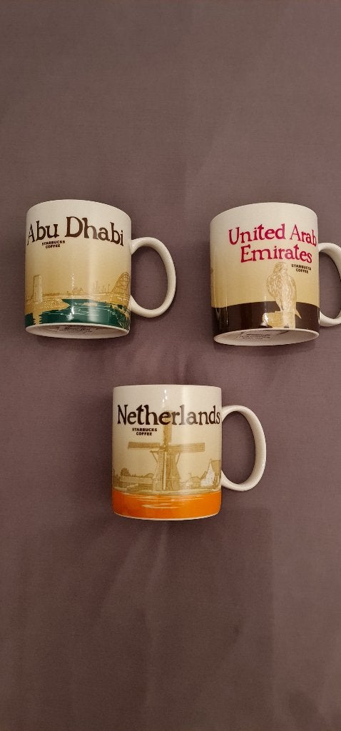 Starbuck global icon series mugs nieuw, Ophalen of Verzenden, Nieuw, Porselein, Kop en/of schotel