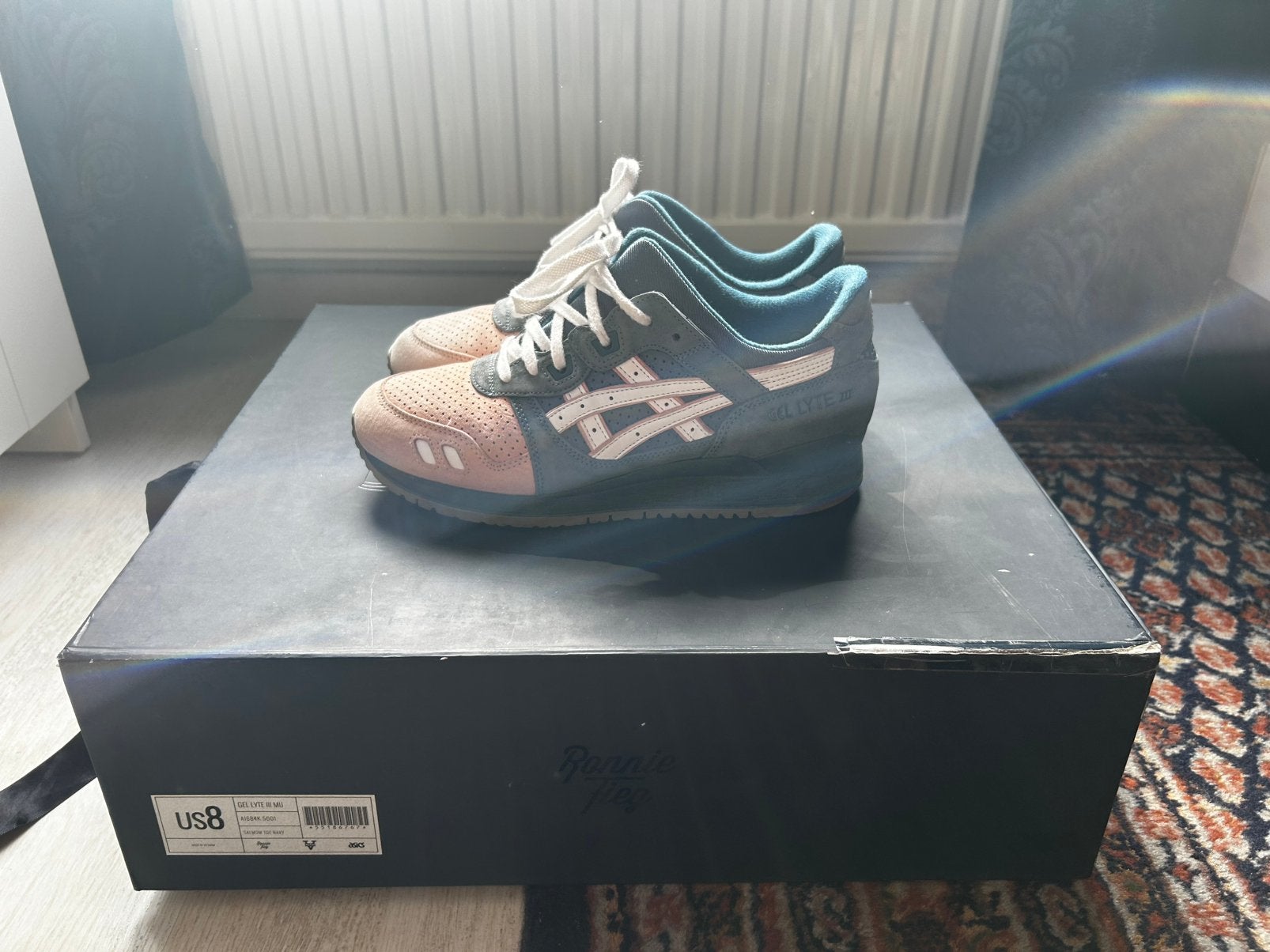 Asics Gel lyte 3 Ronnie Fieg, Ophalen of Verzenden, Blauw, Sneakers of Gympen