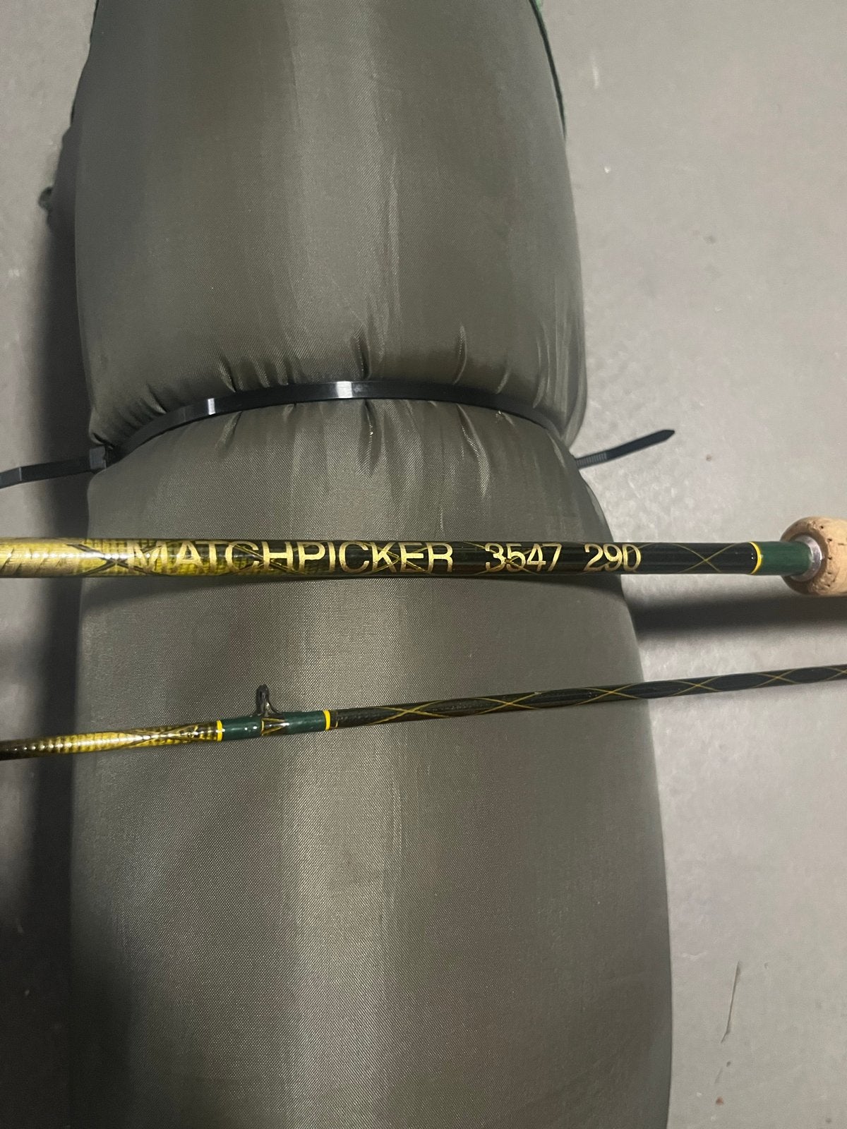 Silstar Powerwind Matchpicker 3547 290 - Vintage Hengel, Watersport en Boten, Ophalen of Verzenden, Gebruikt, Werphengel