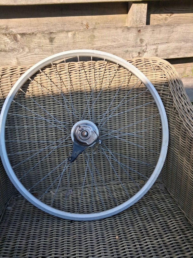 achterwiel met Shimano Nexus 7 en rollerbrake, Fietsen en Brommers, Fietsonderdelen, Ophalen of Verzenden, Aluminium