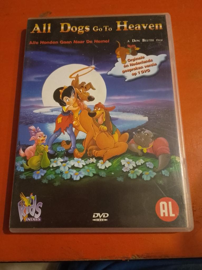 All Dogs Go To Heaven - dvd, Avontuur, Gebruikt, Alle leeftijden, Ophalen of Verzenden