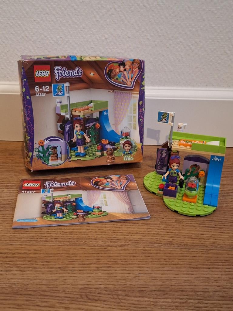 Lego friends  Mia's slaapkamer 41327, Ophalen of Verzenden, Zo goed als nieuw