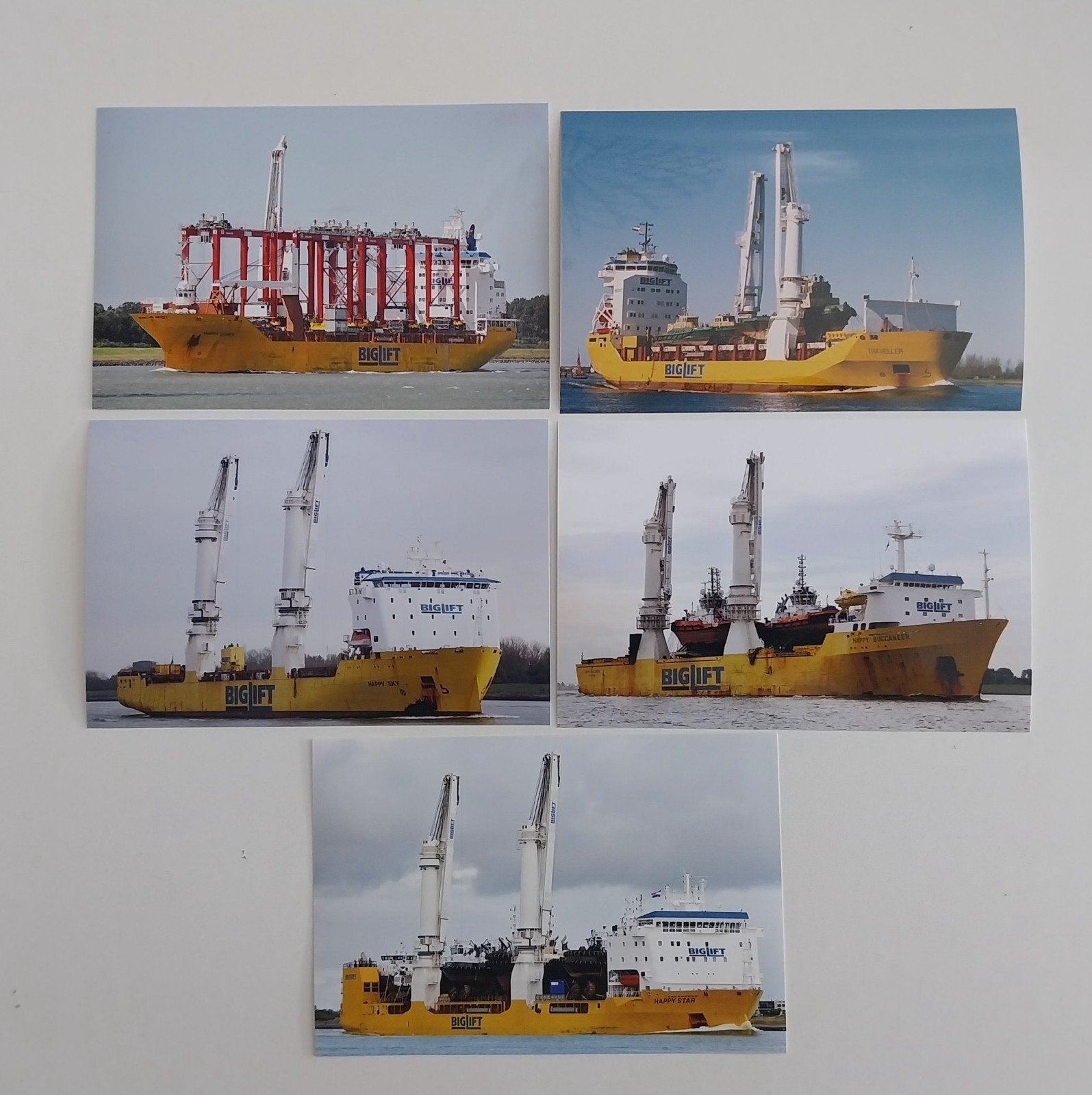 Biglift schepen., Ophalen of Verzenden