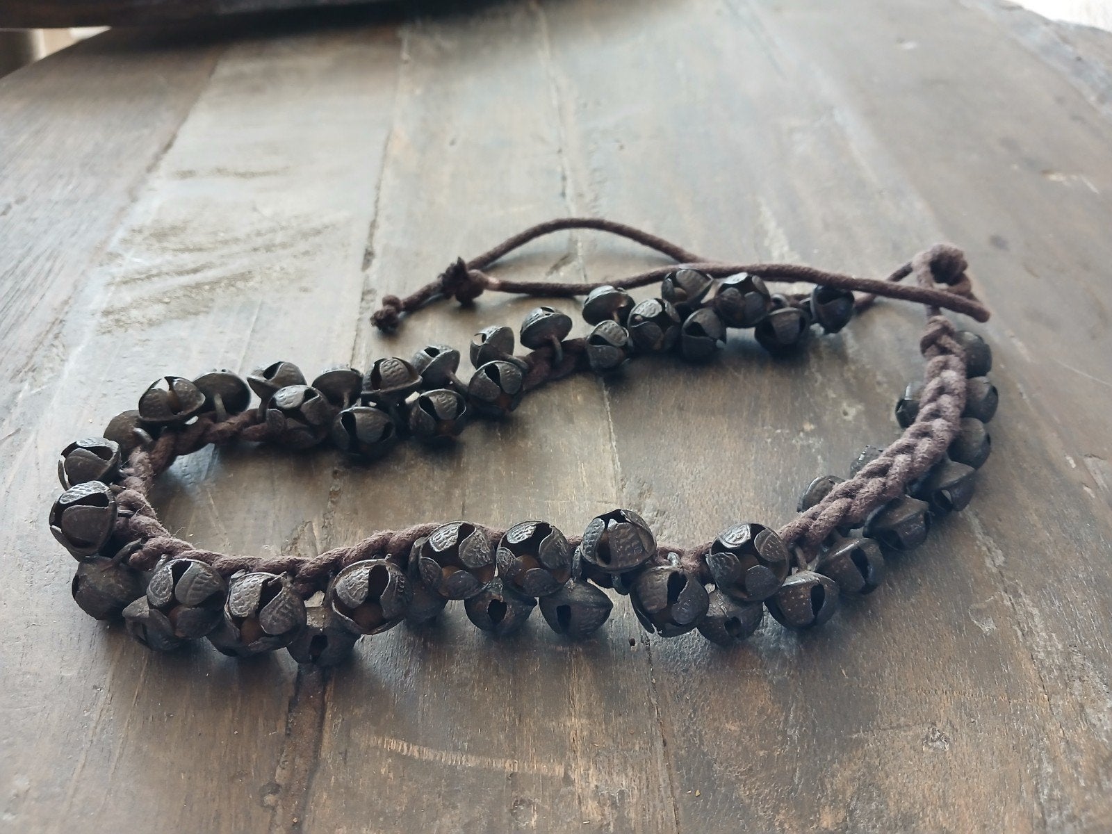 stoere bellenketting. sober landelijk, Ophalen of Verzenden, Zo goed als nieuw