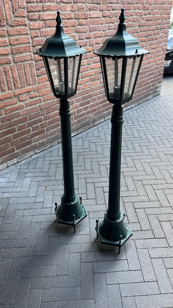 Buitenverlichting, Tuin en Terras, Ophalen, Bewegingssensor, Gebruikt, Staal