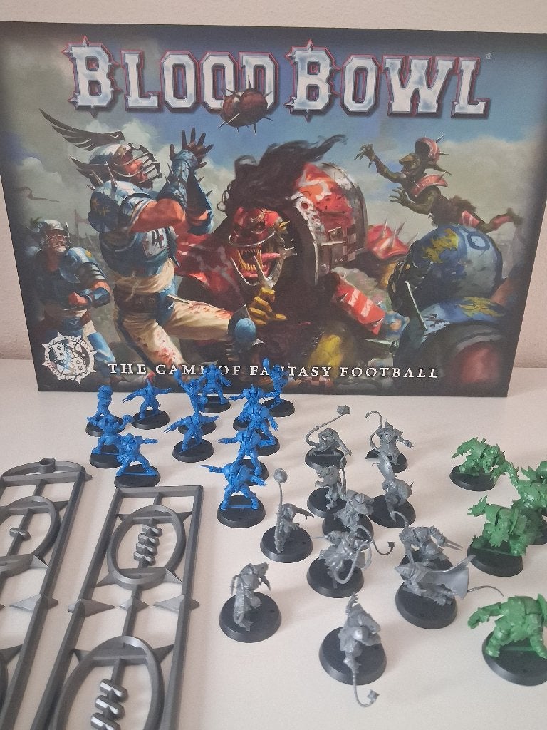 Bloodbowl  2016 editie plus Skaventeam, Ophalen of Verzenden, Zo goed als nieuw, Overige soorten, Figuurtje(s)