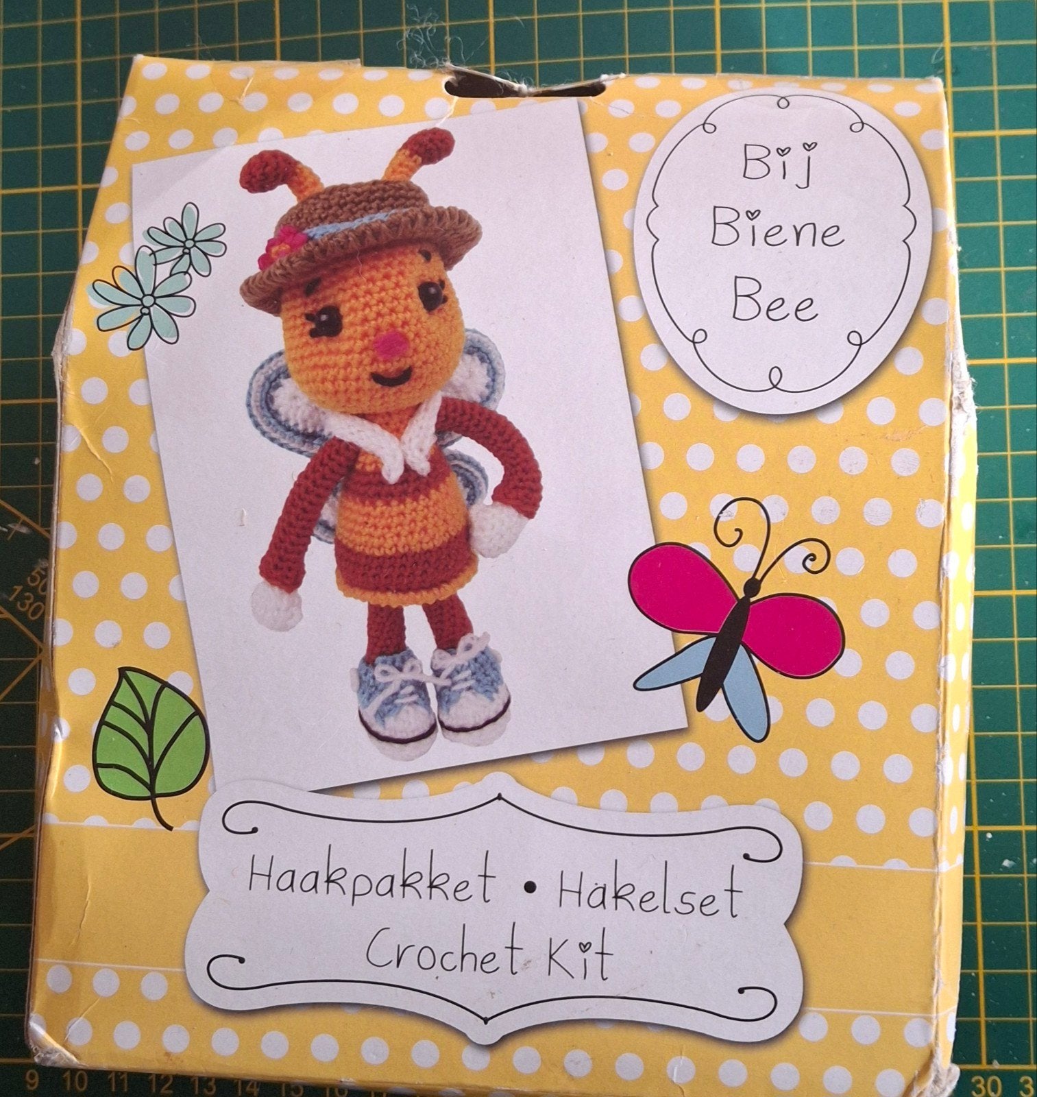 haakpakket bijtje, Hobby en Vrije tijd, Ophalen of Verzenden, Nieuw, Haken, Wol of Garen