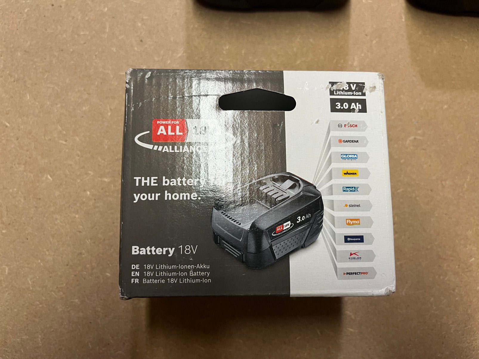 Bosch 18V 3.0Ah accu — nieuw in doos, Ophalen of Verzenden, Nieuw