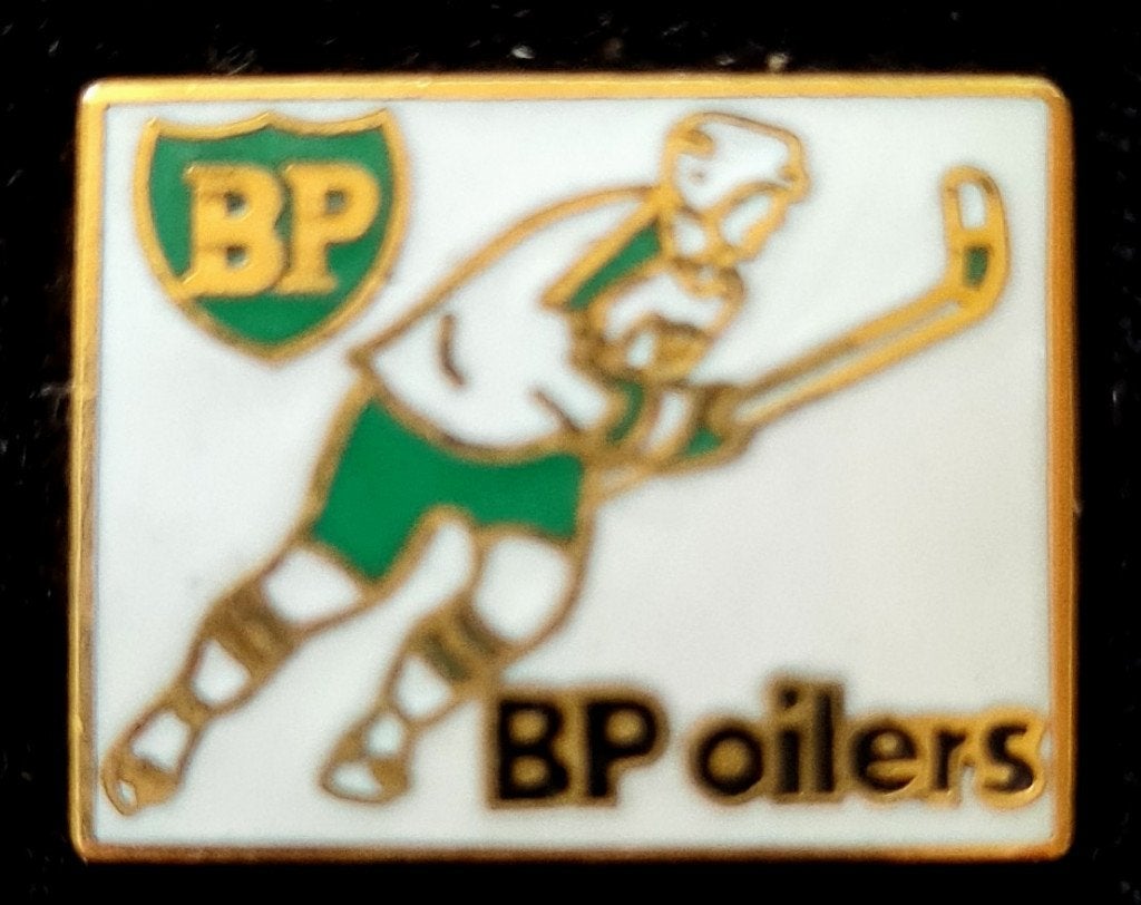 BP oilers ijshockey pin, Verzenden, Nieuw, Sport, Speldje of Pin