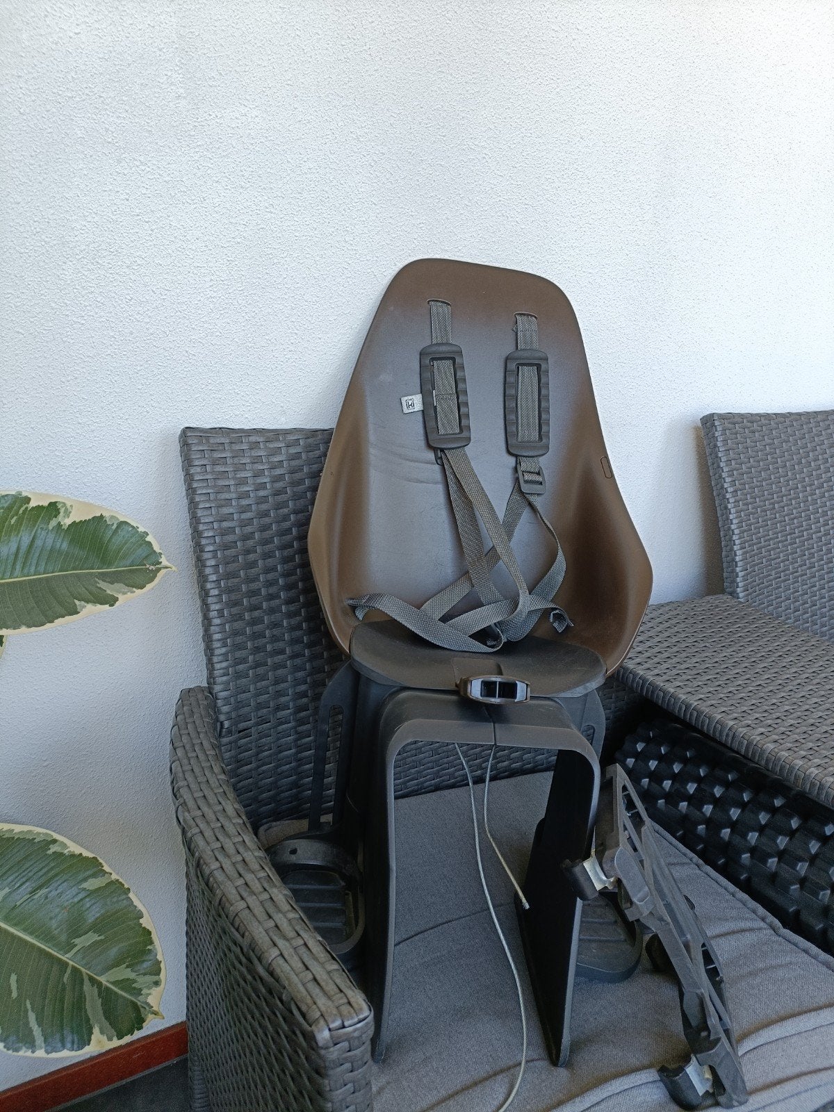Kinderzitje voor fiets - Achterzitje, Achterzitje, 9 t/m 18 kg, Ophalen of Verzenden, Gebruikt
