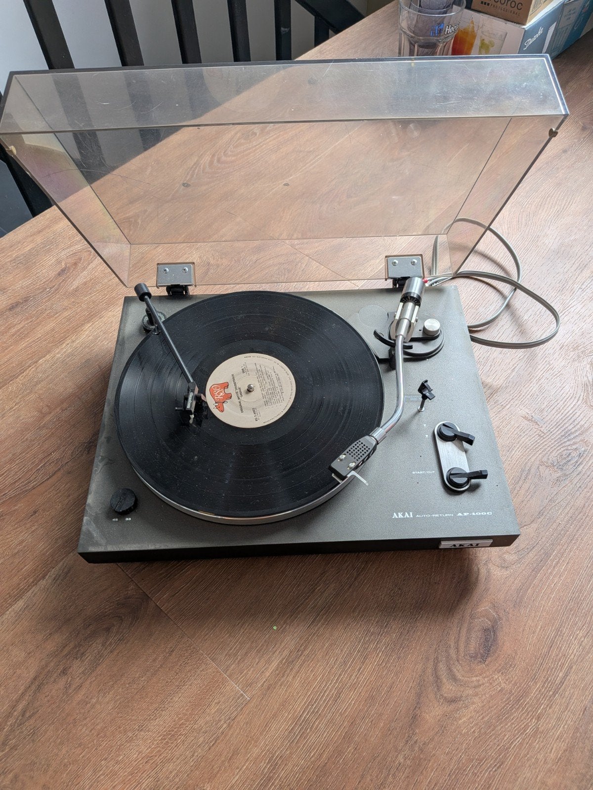 AKAI AP-100C Platenspeler - Vintage en Functioneel, Ophalen of Verzenden, Gebruikt, Akai