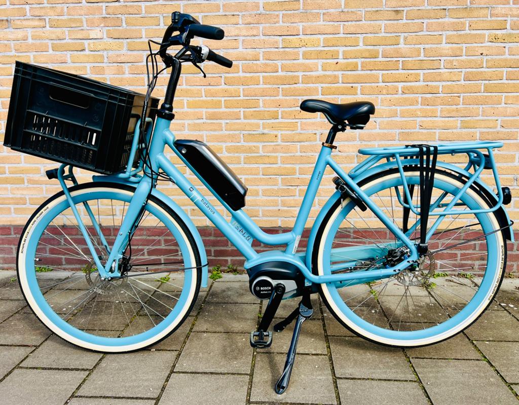Elektrische fiets batavus totaal 4969 km bosch middenmotor, Fietsen en Brommers, Fietsen | Dames | Moederfietsen, Ophalen, Batavus