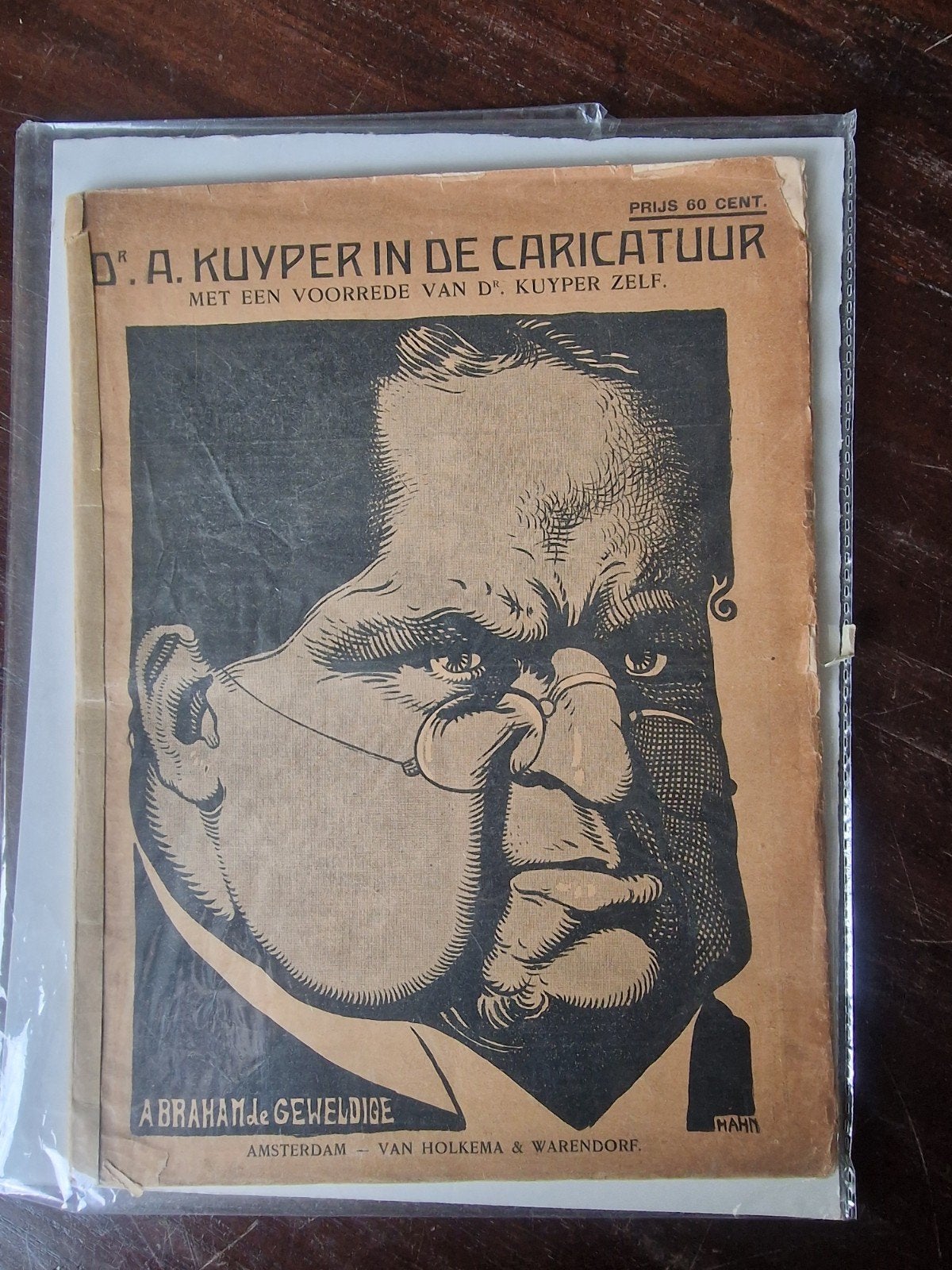 Dr. A. Kuyper in de Caricatuur - Abraham de Geweldige, Ophalen of Verzenden, Gelezen, Overige typen