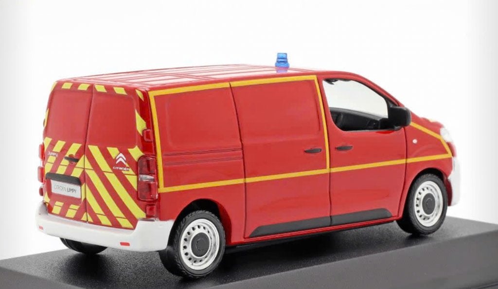 CITROEN JUMPY 2016 BRANDWEER schaal 1/43 Norev ref: 155822, Hobby en Vrije tijd, Verzenden, Nieuw, Auto, Norev