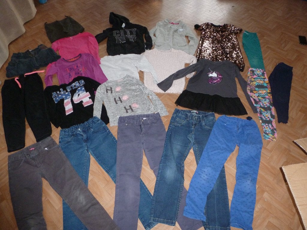 Pakket meisje kleding 134/140, Ophalen, Zo goed als nieuw, Maat 134