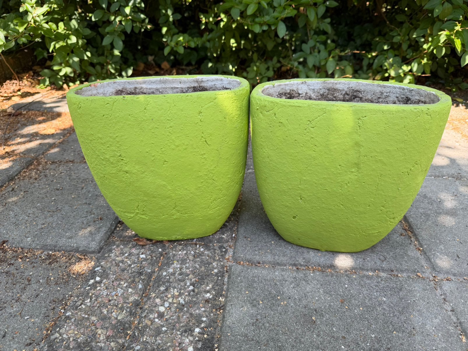 5 euro voor twee bloempotten, Ophalen, Rond, Zo goed als nieuw, Aardewerk