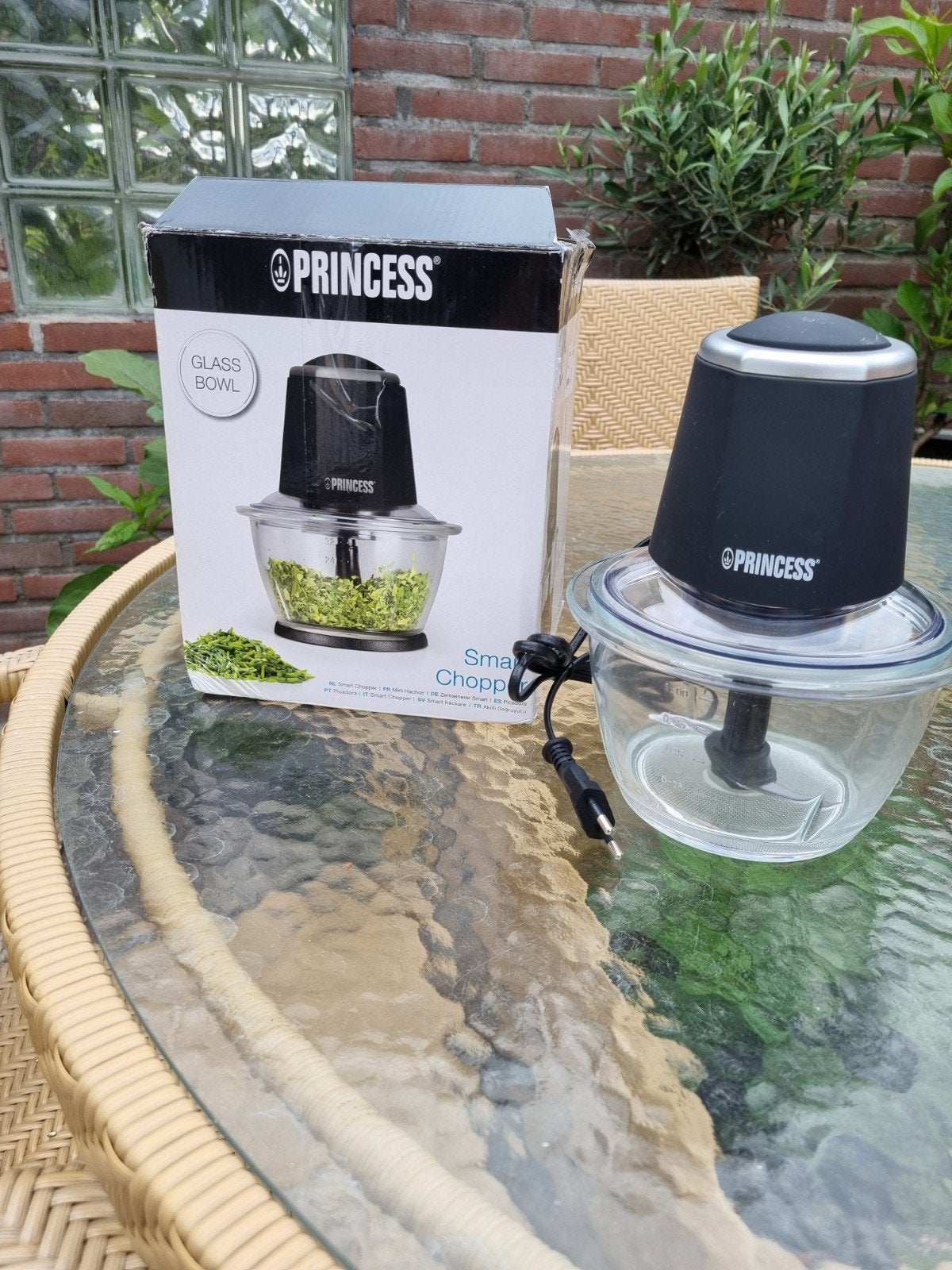 Princess Smart Chopper 1.0L - Nieuw in doos, Nieuw, Ophalen of Verzenden, Vaatwasserbestendig, Minder dan 1 liter